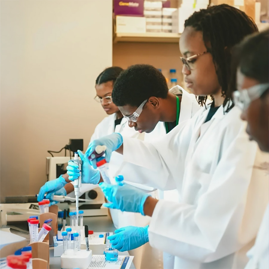 Students in Lab